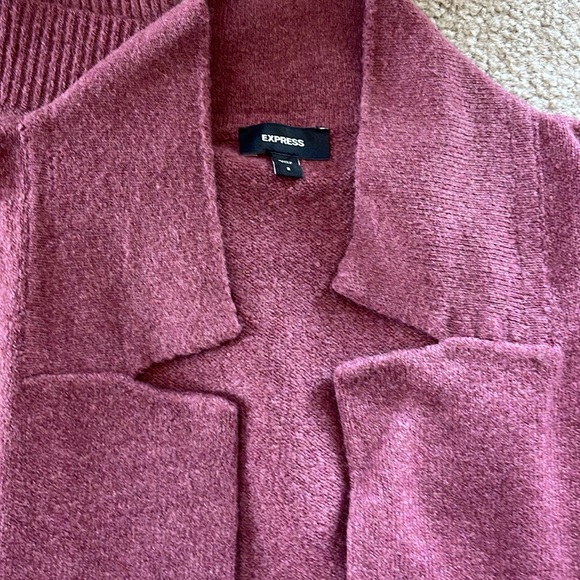 Express Collar kind sweater duster size small - Picture 2 of 3